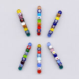 Millefiori Cabouchon