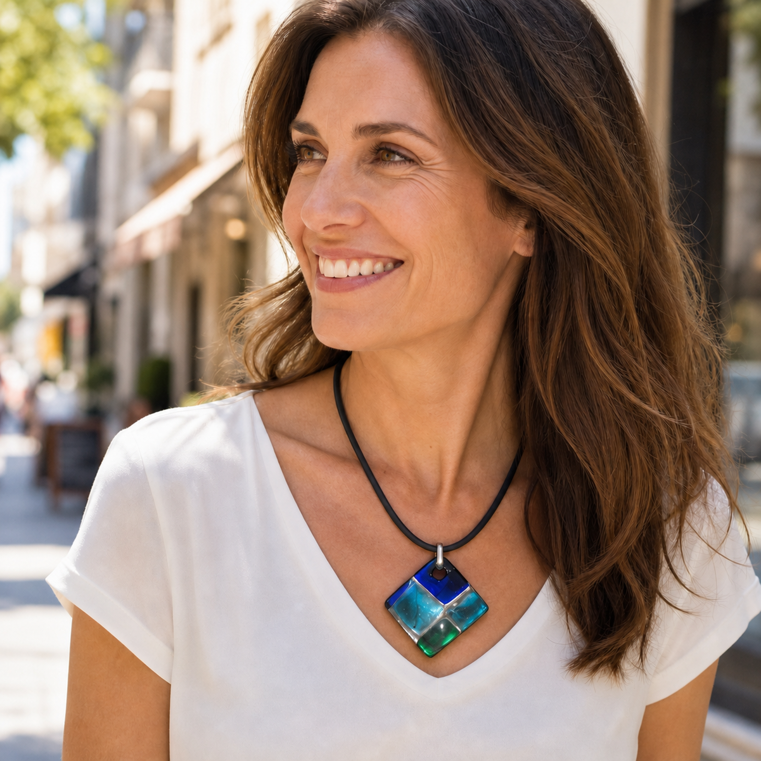 Pave Sophia Pendant - Image 2