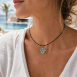 Rose Heart Pendant