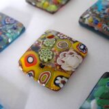 Square Murrina Pendant