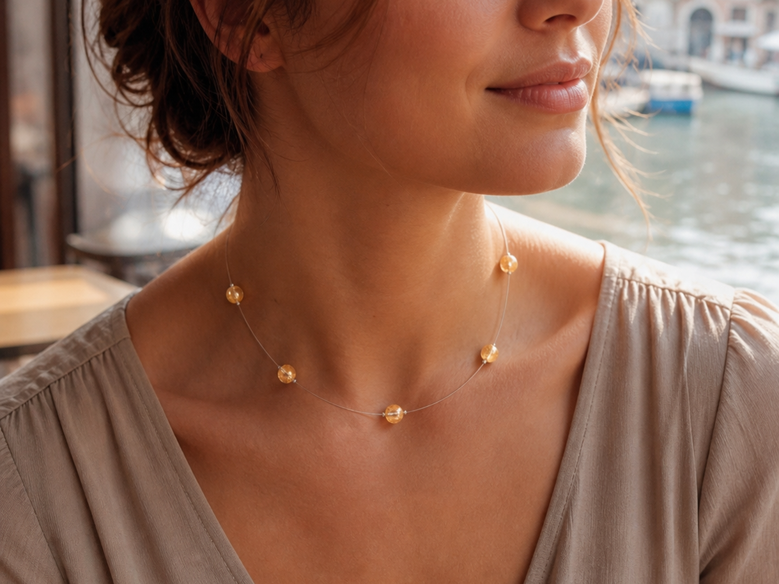 Small 5 Pallino Necklace - Image 3