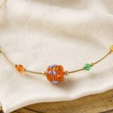 Round Flowered Necklace