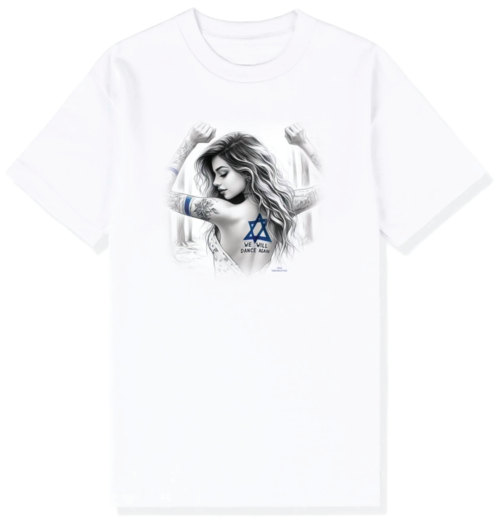 We Will Dance Again T-shirt design from Mu Bijoux