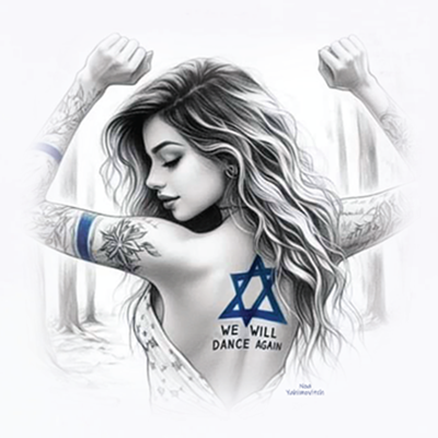 We Will Dance Again T-shirt design from Mu Bijoux
